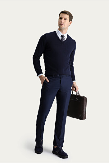 Kiğılı Slim Fit Slim Fit Classic Fabric Trousers