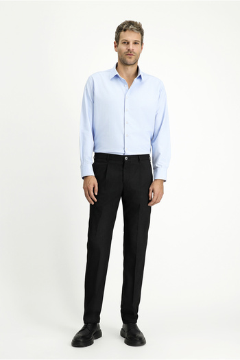 Kiğılı Slim Fit Slim Fit Lycra Pleated Classic Fabric Trousers