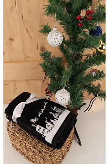 Baveno Cotton 2-Piece Modern & Stylish Design Gift Towel Set