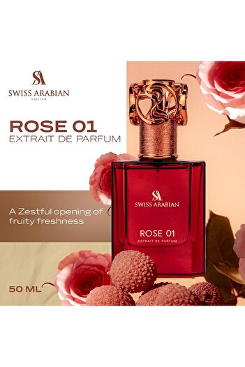 SWISS ARABIAN Rose 01 - Unisex Eau De Parfum 50ml