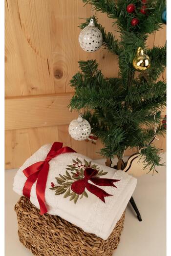 Baveno Cotton 2-Piece Modern & Stylish Design Gift Towel Set