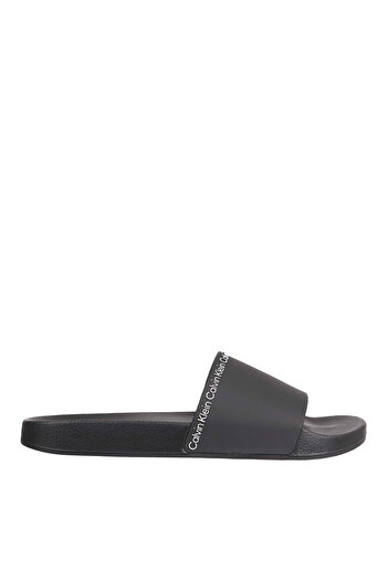 Calvin Klein Siyah Erkek Plaj Terliği POOL SLIDE RUBBER