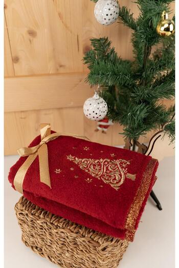 Baveno Cotton 2-Piece Modern & Stylish Design Gift Towel Set