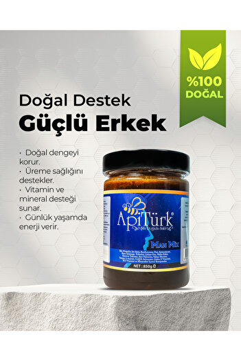 APİTÜRK Man Mix 850 gr