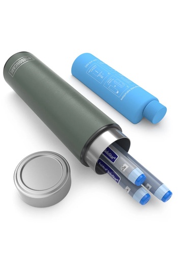 DISONCARE Portable Insulin Thermos, 2-3 Pens Capacity, KEKHEALTH ODYSSEY COMPACT, Jungle Green
