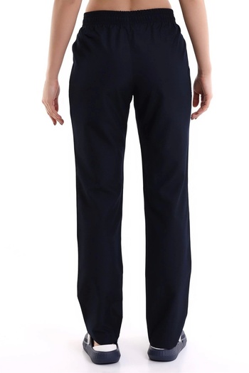 Bilenn Tekstil Navy Blue Alpaca Unisex Elastic Waist Pants