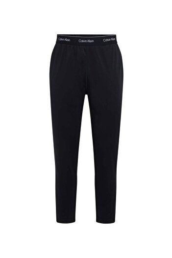 Calvin Klein 00Gms4P632Bae-Wo - Knit Pant Men's Black Elastic Waist Regular Fit Sweatpants