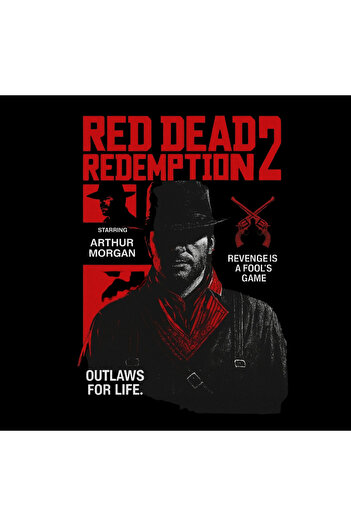 fame-stoned Red Dead Redemption 2 - Game Printed Unisex 100% Cotton T-Shirt