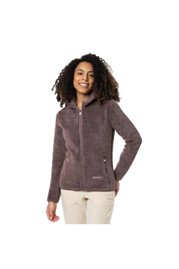 Merrell M25Jadew Peppercorn Women's Fleece Jacket Purple