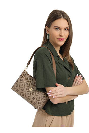 Fossil Altın Kadın 27x16x8 cm Çapraz Çanta 05FO24Y5014