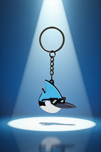 Saes Labs Regular Show Mordecai Keychain