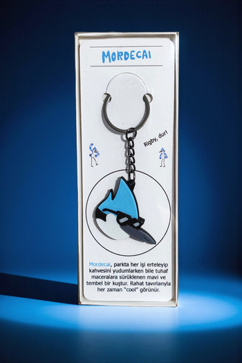 Saes Labs Regular Show Mordecai Keychain