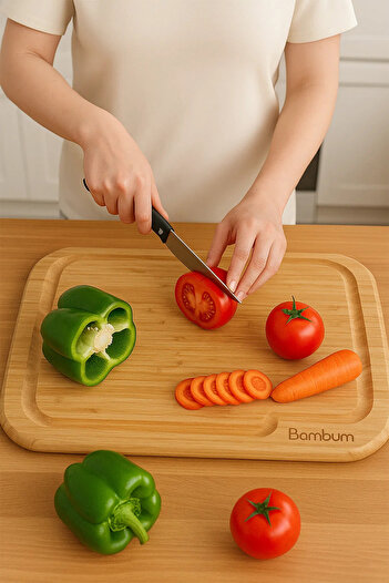 Atbyhome Bambum Doppio - Stylish Steak Board