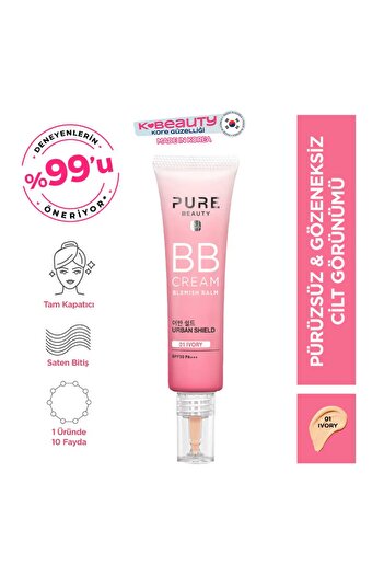 PURE BEAUTY Bb cream spf50 pa+++ ivory 30 ml