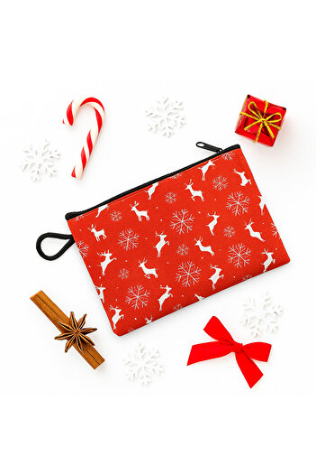 repro design 10X15 cm New Year Themed Red Special Design Mini Wallet 1 Piece