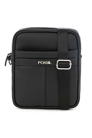 Fossil Siyah Erkek 19x23x7 cm Postacı Çantası 01FS2057