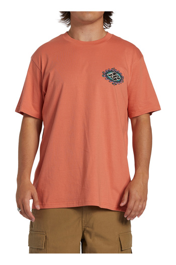 BİLLABONG ABYZT02255_CRAYON WAVE TEES Ανδρικό μπλουζάκι με λαιμόκοψη με σχέδιο, κανονική εφαρμογή, με σχέδιο