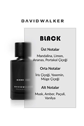 David Walker Unique Black 1987 100ml Unisex Parfüm