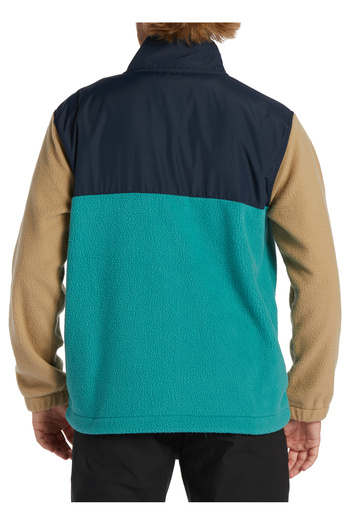BİLLABONG Abyft00313 Boundary Trail Zip Multi-Colored Men's Hooded Collar Regular Fit Fleece Sweatshirt