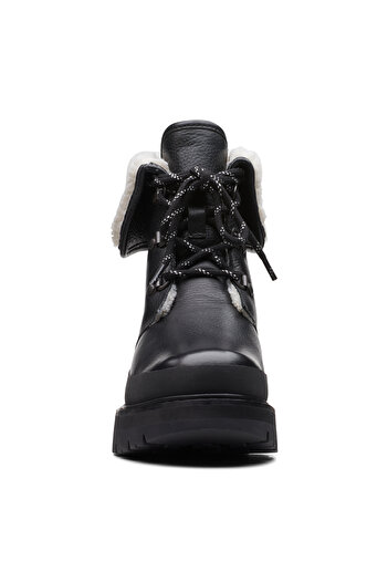 CLARKS Siyah Kadın Deri Bot 26167879