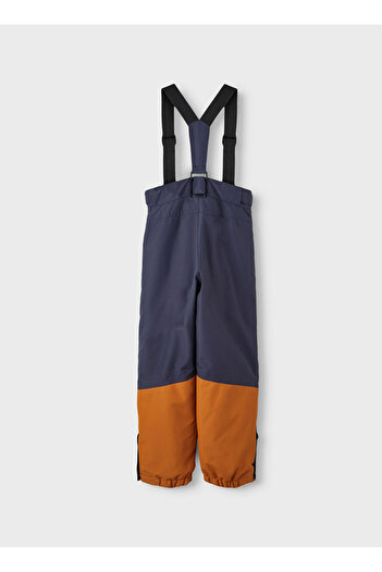 name ıt Turuncu Erkek Çocuk Lastikli Diyagonal Kayak Pantolonu NKMSNOW10 PANT BLOCK FO