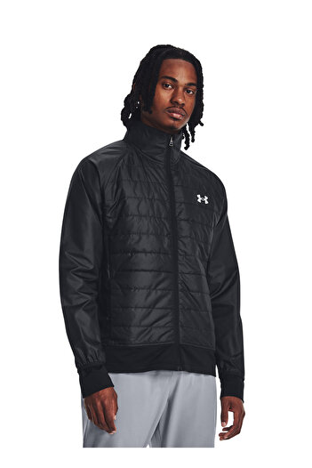 Under Armour 1380868-001 UA STRM INS RUN HBD JKT Siyah Erkek Mont