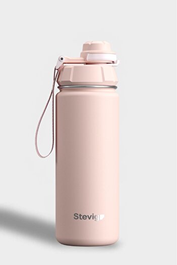 Stevig 1 Hand Leak Proof 500 ml Icy Pınk Thermos St-222