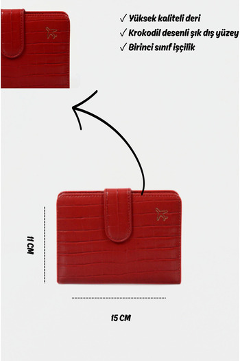 Mazel Design 763 Crocodile Pattern Imported Passport Cover, License Cover, Rfid Protected