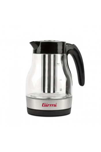 Girmi Electric Kettle with Tea Infuser Filter Stainless Steel BL51, 1.7L, 2200W, Graded, LED, Automa