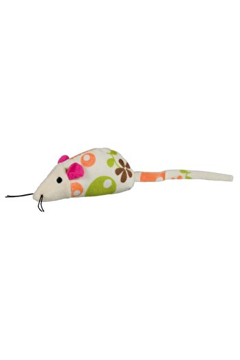 Trixie Cat Toy, Mouse/Fish, Cat with Grass 9-12cm