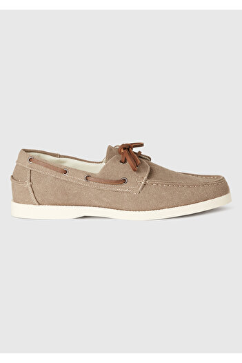 United Colors of Benetton Erkek Bej Loafer