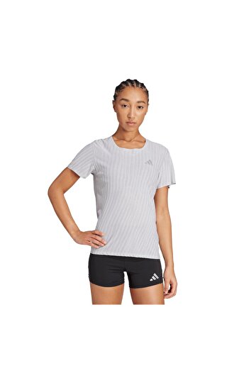adidas Jm5704-K Adi365 Co Tee W Women's T-Shirt Gray