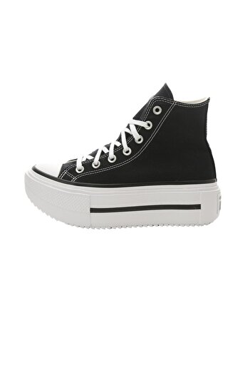 Converse A12975C-K Chuck Taylor All Star Lift Double Stack Women's Sports Shoes Black