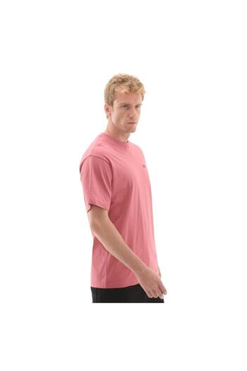 Vans 000P1Pzry1-R Left Chest Ii Loose Ss Men's T-Shirt Pink