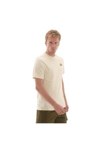 Timberland B0A5Mrxefl1-R Tree Logo Patch Tee Men's T-Shirt S &amp; Uuml;Tl &amp; Coffee