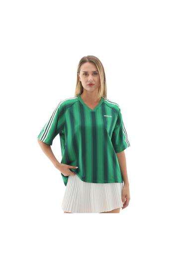 adidas Jw6022-K Linear Tee Women's T-Shirt Green