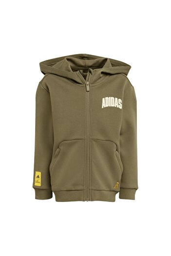 adidas Green Children's Jacket Lk Sim Tt Jl9198