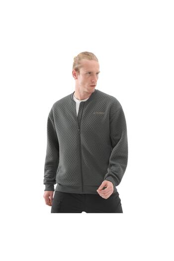 adidas Adidas Terrex Xploric Jf9060-E Men's Anthracite Sweater Jacket
