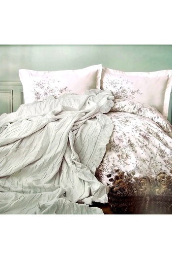 Pupilla Collection Pupilla Home Tiffany 5-Piece Bedding Set with Bed Sheet Pink