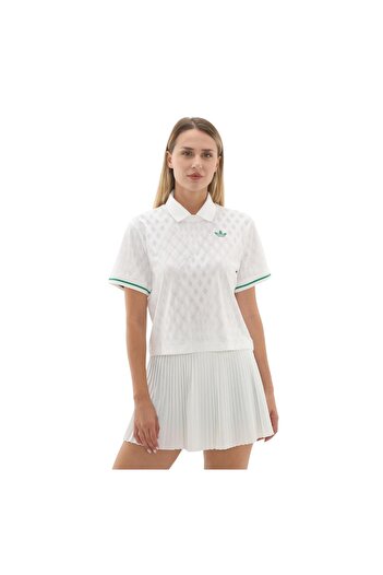 adidas Jm4734-K Adidas Polo Pro Women's T-Shirt White