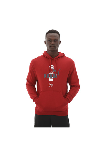 Puma 682700 -13 Puma Power Red Men's Hoodie Sweatshirt