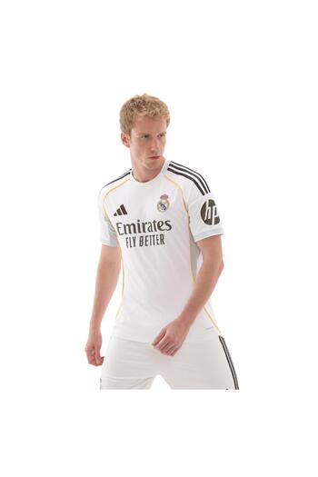 adidas Jj1931-E Real Madrid 25-26 I &amp; Ccedil; Saha Men's Jersey White