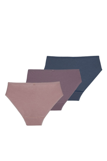 Blackspade Chiloți multicolori pentru femei, 3 piese 1575