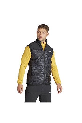adidas Ib4193 Xpr Varil Hyb V Bla Black Men's Half Turtleneck Regular Fit Vest