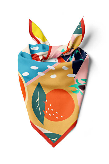 Modabutik G101 Geometric Patterned Bandana