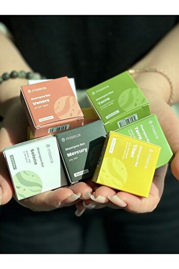 miseca Mini Size Five Solid Shampoo Trial Set 22g