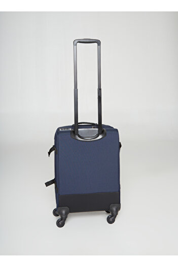 Eastpak Mavi Unisex 54x3 x23 cm Çekçekli Kumaş Valiz TRANS4 S