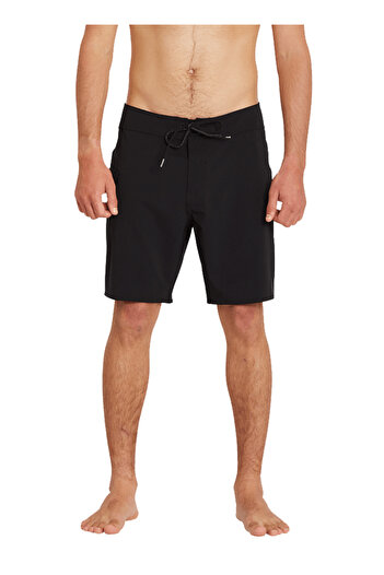Volcom Siyah Erkek Kısa Şort Mayo A0812122_Volcom Lido Solid Mod 18 B