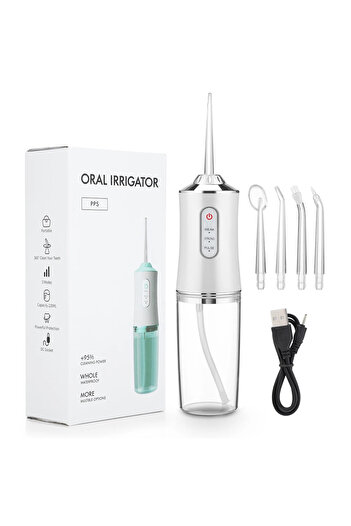 Choice WHITE Oral Irrigator Dental Water Jet Flosser Appliance Pick Floss Dentistry Mouth Washing Machine T