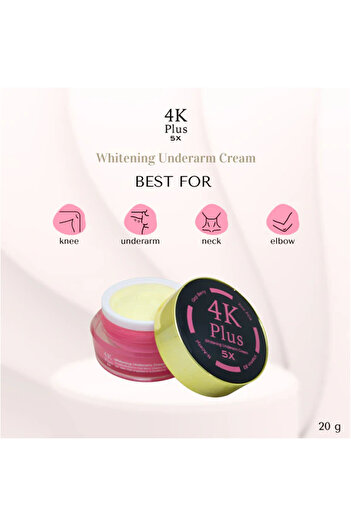 4K Plus Underarm Whitening Cream - 20g